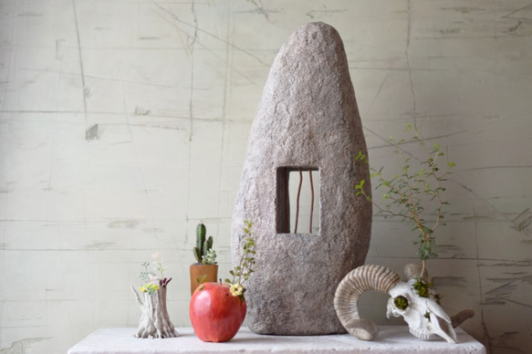 石のほこらの飾り棚 立体・オブジェ NULL PLANTS 通販 2878916｜Creema