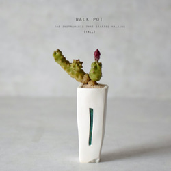 walk pot tall (white)　足無し 1枚目の画像