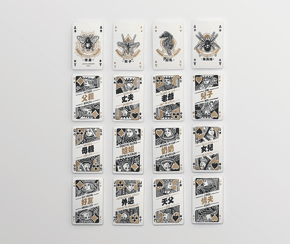 ポーカーシリーズ -  A / Queen Bee  - カード/ポストカード 6枚目の画像
