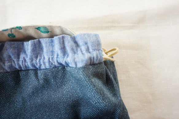 Creema秋の福袋/ぷっくりした形がかわいい！おくたごん巾着&バネ口ポーチセット 5枚目の画像