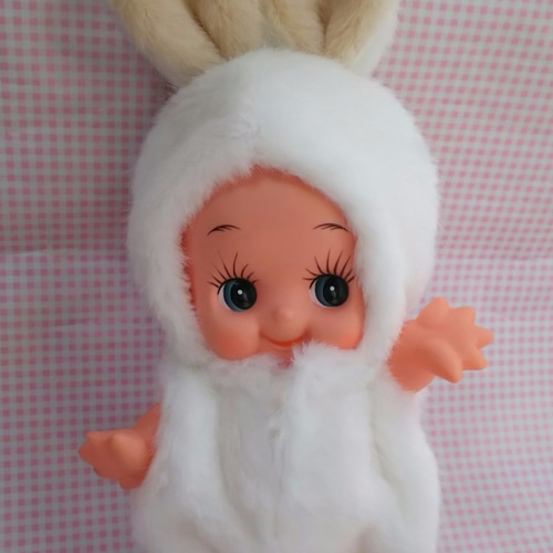 着ぐるみキューピー☆うさぎ☆Lサイズ ぬいぐるみ オハナ 通販 5183394