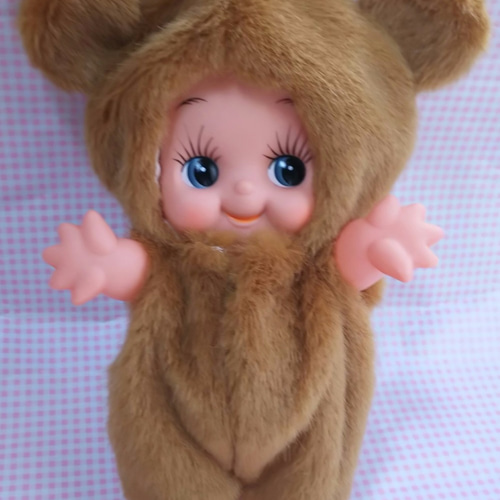 キューピー　着ぐるみぬいぐるみマスコット　23種セット　小サイズ全種　ケアベア キューピー×クマ ぬいぐるみマスコット 着ぐるみ人形 全5種セット