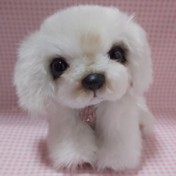 ふわふわぬいぐるみ☆白い垂れ耳ないぬ☆子犬 ぬいぐるみ オハナ 通販