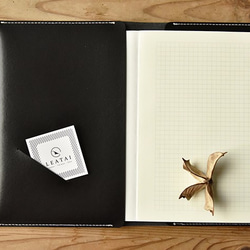 Book cover for softcover journal with classic graph notebook 3枚目の画像