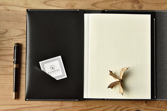 Book cover for softcover journal with classic graph notebook 3枚目の画像