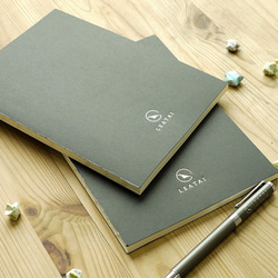 Book cover for softcover journal with classic graph notebook 6枚目の画像