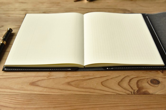 Book cover for softcover journal with classic graph notebook 5枚目の画像