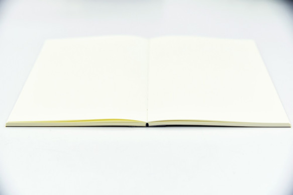 Leatai 32k blank notebook - Brown cover with delicate gauze 3枚目の画像