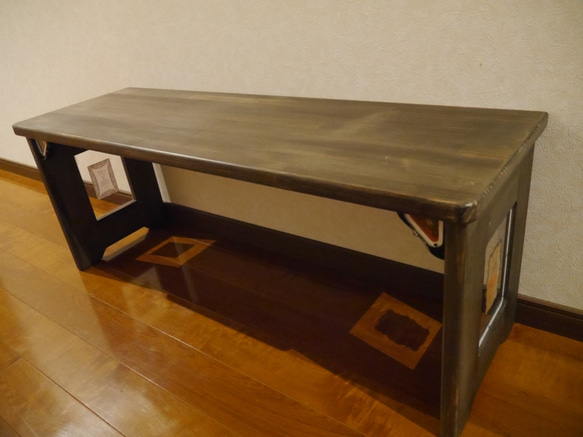ローテーブル（ウォルナット） 3枚目の画像