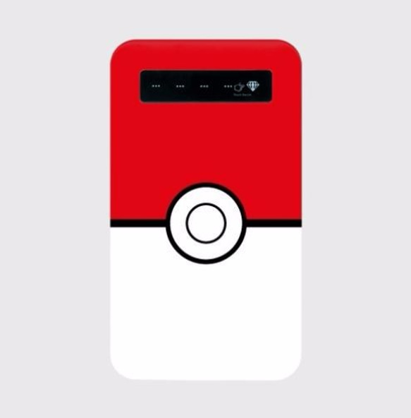 スマホ モバイルバッテリー 充電ケーブル付き ポケモンＧＯにぴったり 1枚目の画像