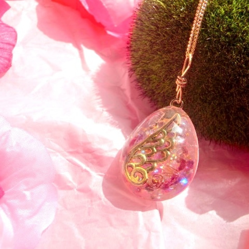 天使の翼 オルゴナイト ネックレス ネックレス・ペンダント 舞桜-mao  