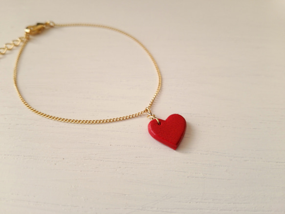 bracelet　heart 3枚目の画像