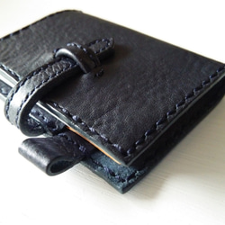 【Navy】Leather cover for RHODIA　No.10 【production on order】 第3張的照片