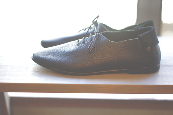 Handmade shoes 「Kitayama」Black 第4張的照片
