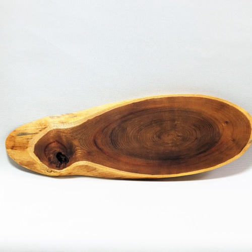 天然木花台・飾り台 KD-19 エンジュ斜め輪切り その他インテリア雑貨