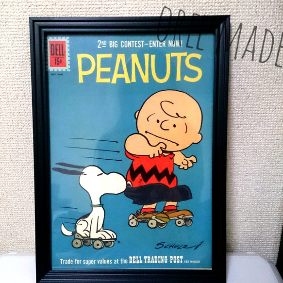 スヌーピー ヴィンテージ額付き 【公式通販】