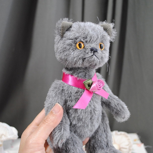 ブリティッシュショートヘアー 猫のぬいぐるみ ぬいぐるみ