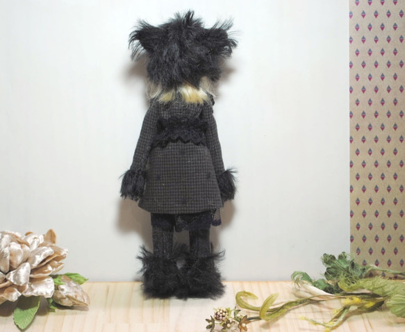 小さいお人形〈黒猫〉 6枚目の画像