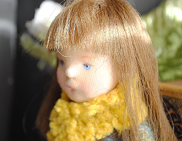 布人形冬の子4 2枚目の画像