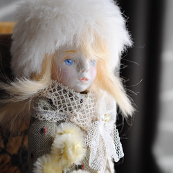 小さいお人形〈ミモザちゃん〉女の子-1 3枚目の画像