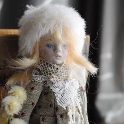 小さいお人形〈ミモザちゃん〉女の子-1 4枚目の画像