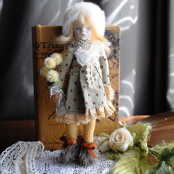 小さいお人形〈ミモザちゃん〉女の子-1 5枚目の画像