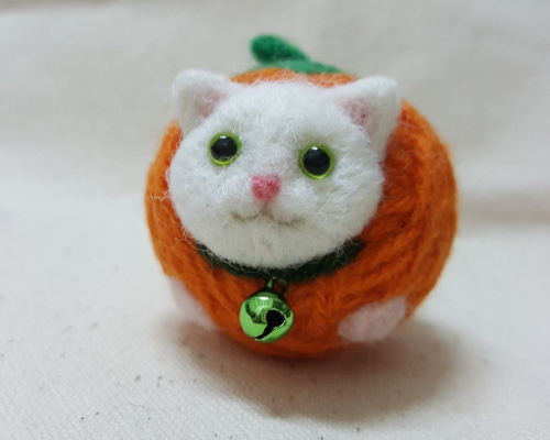 猫ラボ　一点物　　フェルト　希少品 まるで生きてるみたい！ 羊毛フェルト猫を堪能できる「猫ラボ」初個展