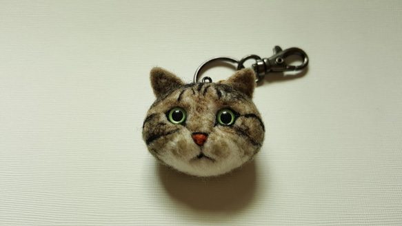 ウールは（ゲストカスタマイズされた作品に応じて商品）小さな子猫マイクロ現実的なカスタムキーチェーンエリアの孟Qバージョンの大部分 6枚目の画像