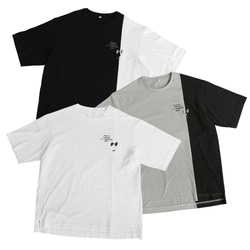 【Mr. T】バイカラーTシャツ① 選べる３色 2枚目の画像