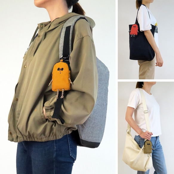 【Pouch Buddy Bag】ミニポーチ　選べる９色 10枚目の画像