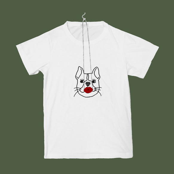 【DOG - フレンチブル】Deco Tシャツ 3枚目の画像