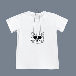 【CAT - ねこ】Deco Tシャツ 1枚目の画像