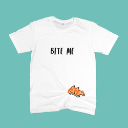 【Bite Me - CEASAR】しわくちゃTシャツ 1枚目の画像