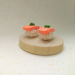 サーモン寿司耳のクリップ 2枚目の画像