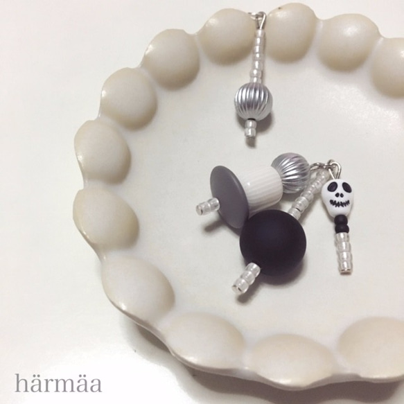 ハッピーハロウィンピアス / イヤリング　# 215 pierce ⇄ earrings 1枚目の画像