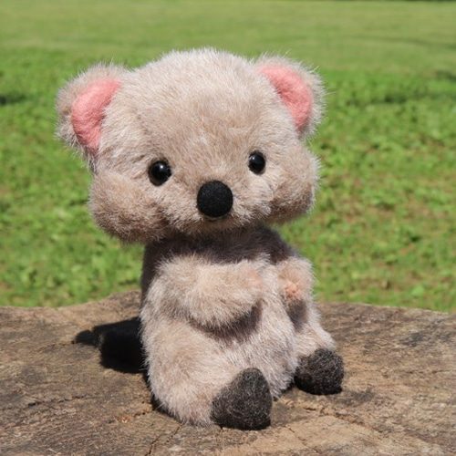 大人上品なおすすめコーデ クアッカワラビーちゃん※受注製作となります ぬいぐるみ mofu ぬいぐるみ