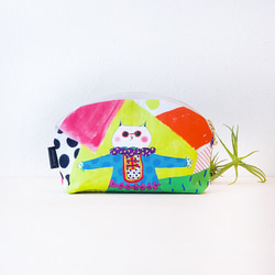 ラウンドminiポーチ / fashion-week 1枚目の画像