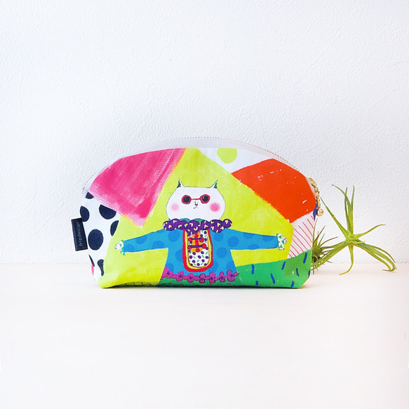 ラウンドminiポーチ / fashion-week 1枚目の画像