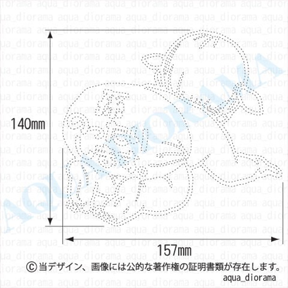 ベビーインカー/BABY IN CAR:オムツ孫デザイン女の子/WH 2枚目の画像