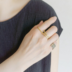 黃銅雙環“類似” 第2張的照片