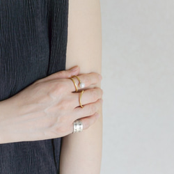 黃銅雙環“類似” 第3張的照片