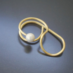 黃銅雙環“類似” 第4張的照片