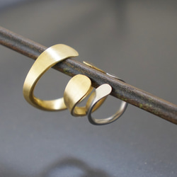 男士耳夾「扳手」由黃銅不銹鋼製成男女通用男士 第8張的照片