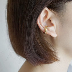 黃銅和不銹鋼材質的耳夾“扳手”，男女通用 第4張的照片