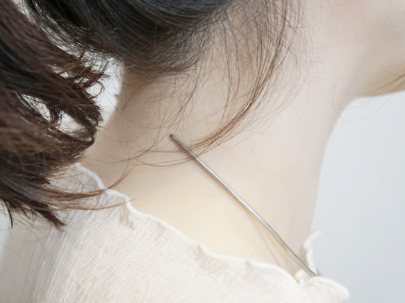 頸圈項鍊「quiet」 第4張的照片