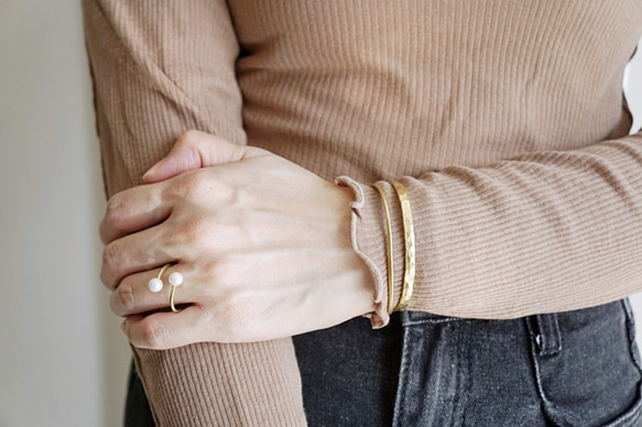 黃銅手環「echo」ｘ「slender」 第2張的照片