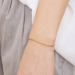 バングル「slender」【Ssize着用】ユニセックス　S/M/Lサイズ 1枚目の画像