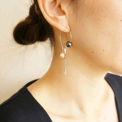 hoop　pierce?　【gray】 2枚目の画像