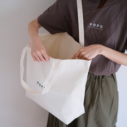 POPO logo手提袋環保袋 第2張的照片