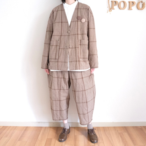 SETUP‐EXE】EYELET CHECK SHIRT | OUR BRAND,SETUP-EXE